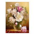 30*40cm Peony Icon Modern Home Decoration Full Square/Round Diamond Embroidery Flowers 5D Diamond Painting  for Wedding Gifts