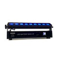 6in1 RGBWA+UV Waterproof 9x10w Battery bar Led Wall Washer Light