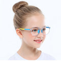 Eyeglasses Frames Vintage Tr90 Round Kids Blue Light Filter Computer Gaming Glasses Anti Blue Light Blocking Glasses 2026