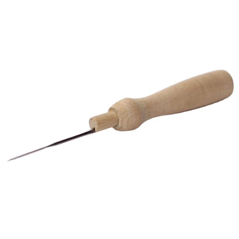 Wooden Hand Bar with Felting Needle Novelty Gifts Wool Felt Punch Needles Handicraft Tools Set Kit Wood Handle