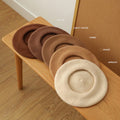 Custom Pure Color Girls Simple All-Matching Day Style Printed Outdoor Casual Party Scenes Autumn Winter Must-Have Retro Wool Hat
