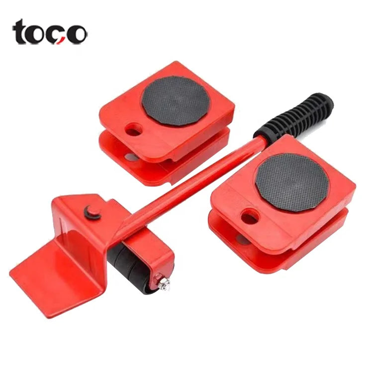 TOCO Furniture Lifter Easy Moving Sliders Transport Roller Move Tools Mover Tool Set