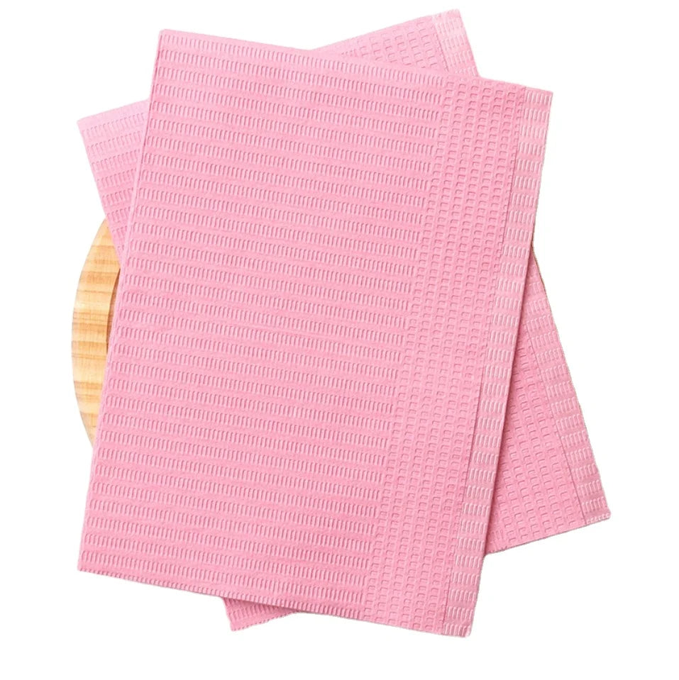Disposable Salon Use  Clean Pad Cotton Beauty Nail Polish Tool Waterproof Manicure Table Mat Dental Bibs