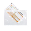 A4/A5/A6 Size Poly Self-Adhesive Envelopes Transparency Invoice and Packing List Enclosed Bag for Shoes and Socks MegaBDM