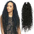 Goddess Locs Crochet Hair River Locs Synthetic Crochet Braiding Hair Bundles River Goddess Locs