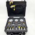 High Precision Hydraulic Oil Pressure Gauge Hydraulic Gauge test Hose test Too Lkit Excavator Hydraulic Pressure Measuring Box