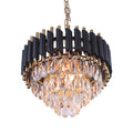 Gold Luxury Chandelier Pendant Lights Metal K9 Crystal Modern Home Decor for Living Room Bedroom or Dining