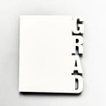 Qualisub Personalized 5mm MDF GRAD Photo Frame Sublimation Graduation Photo Frame Blank MDF Photo Frame for Sublimation