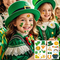 Environmentally Friendly and Harmless Irish Holiday Tattoo Stickers Arm and Face Saint Patrick Waterproof Tattoo Stickers