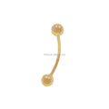 Best Selling 14k Solid Gold Bellybutton Ring Women's Wedding Body Piercing Jewelry for Children's Gifts
