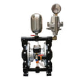Pneumatic Air Diaphragm Pump Liquid Delivery Pump 7bar Pressure 1/2 Outlet MATSUDA ZOR Model A-20 1 Year Warranty