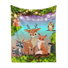 Wholesale Customized Printed Plain Muse Winter Flannel Fleece Woven Anti-Pilling Portable Grounding 330gsm Home Use Blankets