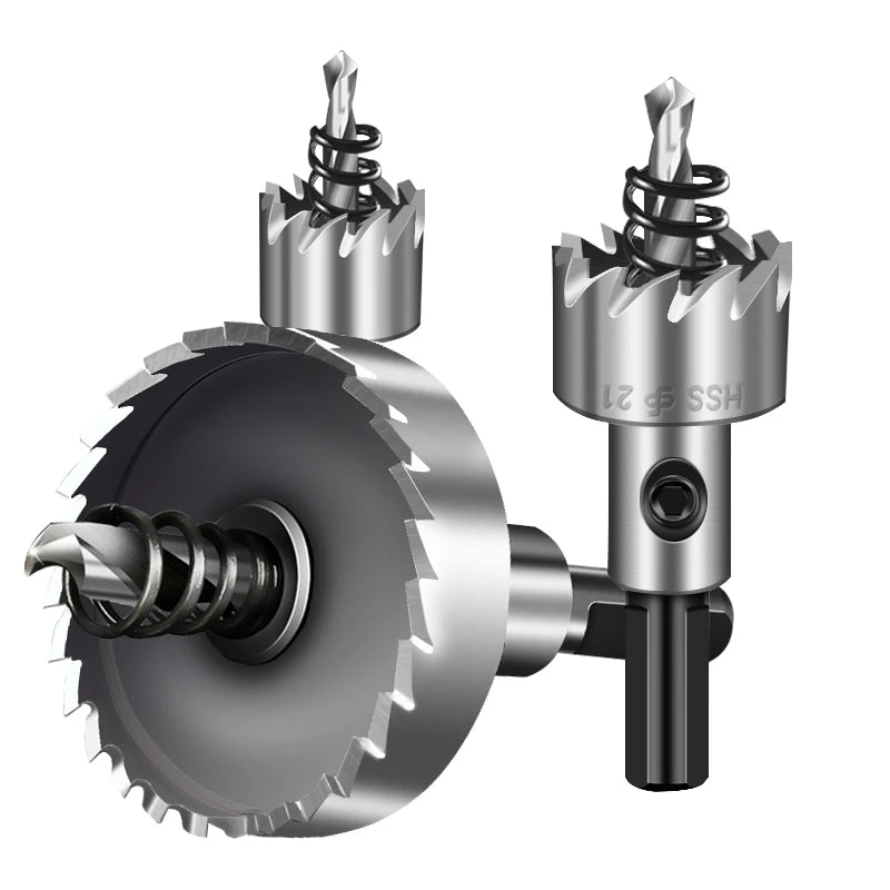 Wholesale Hot Sale  HSS Hole Saw Cutter Drill Bit for Metal Stainless Steel Diameter12-100MM