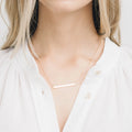 EManco South Korea's New Stainless Steel Word Pendant Short Gold-plated Collarbone Chain Contracted Necklace