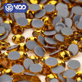 VDD 006 Topaz High Quality Hot-Fix Glass Rhinestone Crystal Flatback Strass Stones for DIY Garment Decoration Wedding Dress