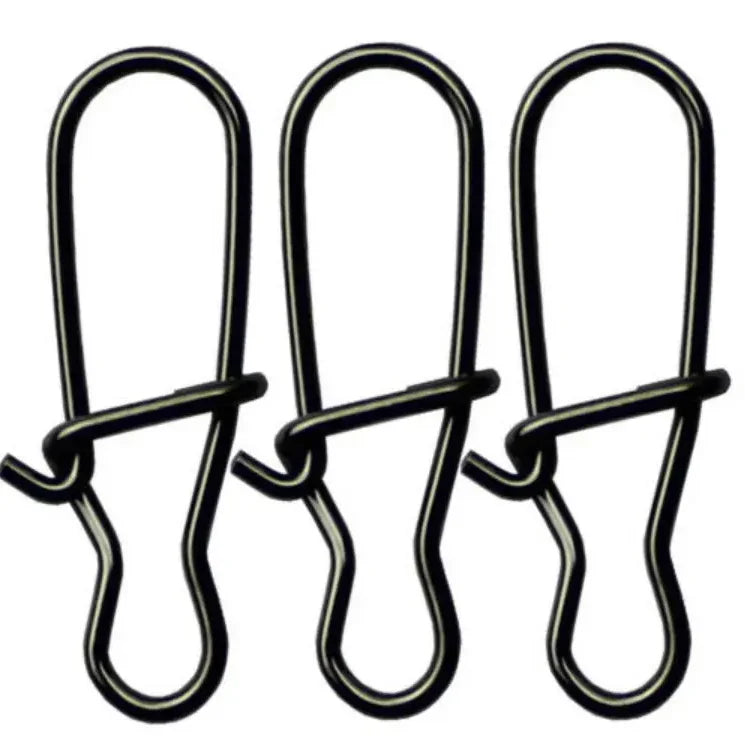 Synnex Duo-lock Lock Snaps Nice Swivel for Fishing Saltwater Solid Rings Fishing Connector