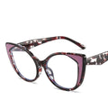Best Selling 2024 New Trendy Cat Eye Optical Glasses Women Luxury Anti Blue Light Glasses Latest Model Spectacle Frame Custom