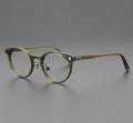 Vintage Handmade Round Acetate Glasses Frame Plate Eyeglass Frame OEM ODM Eyeglass Frame of Shenzhen Factory