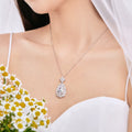 Hot Picked Marriage Jewelry Earring Necklace Bracelet S925 Silver Solitaire 5A 8A Zirconia Engagement Halo Promise Wedding Ring
