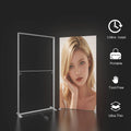 Custom Heat-Transfer Advertise Led Backlit WholesaleLightbox Frameless Tension Seg Fabric Light Box With Double-Side Printings