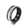 Classic Mens Wedding Rings Stainless Steel Jewelry Tungsten Surgical Finger Engagement Band Fine Jewelry Rings for Men Male Mens