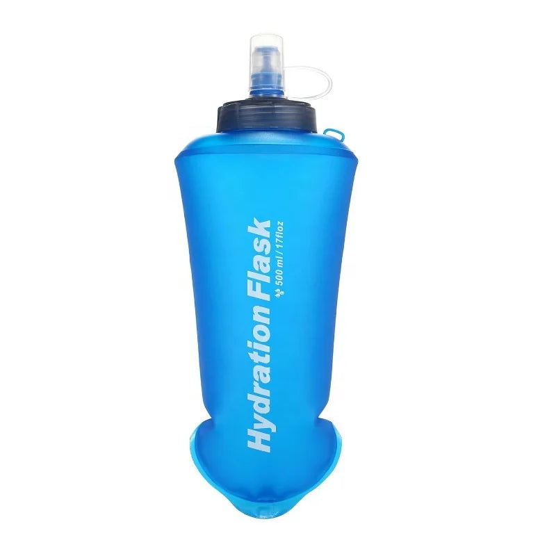IRONDONKEY Outdoor Water Bag Silicone Collapsible Water Bottle Cup Water Bladder Camping & Hiking Accessories