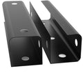 OEM Metal Cable Management Tray Under Desk Brackets with Bending Wire Mesh Perforation for Cable Organization