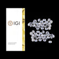 International 0.6ct Igi Wholesale Synthetic Loose Round Brilliant Cutting VS VVS White Color Lab Grown Diamonds Jewelry Usage