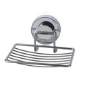 No Punching Detachable Stainless Steel Bath Soap Holder bar Soap Tray with Suction Cup