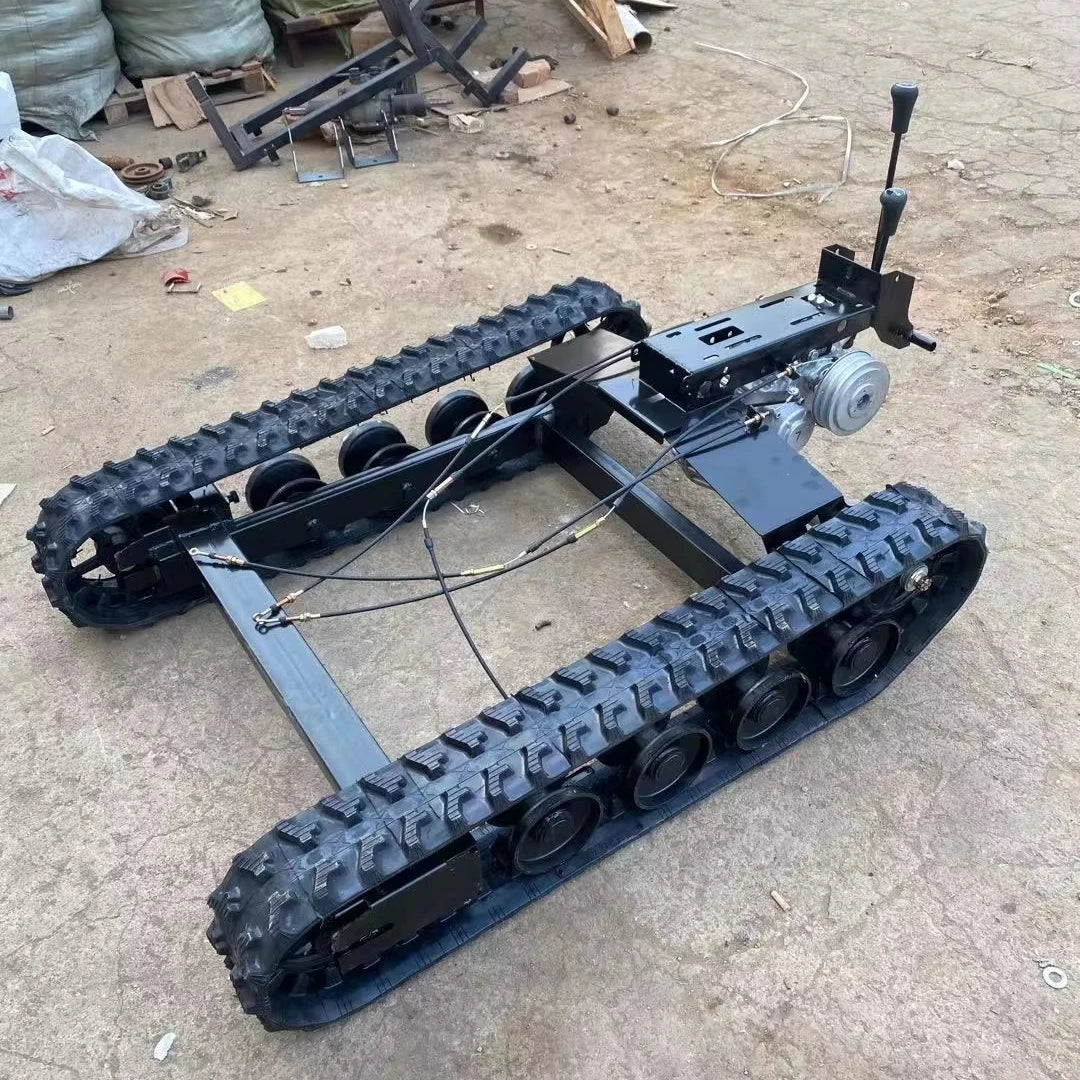 Factory OEM Wholesale Mini Small Rubber Track Chassis Rubber Track  Undercarriage System