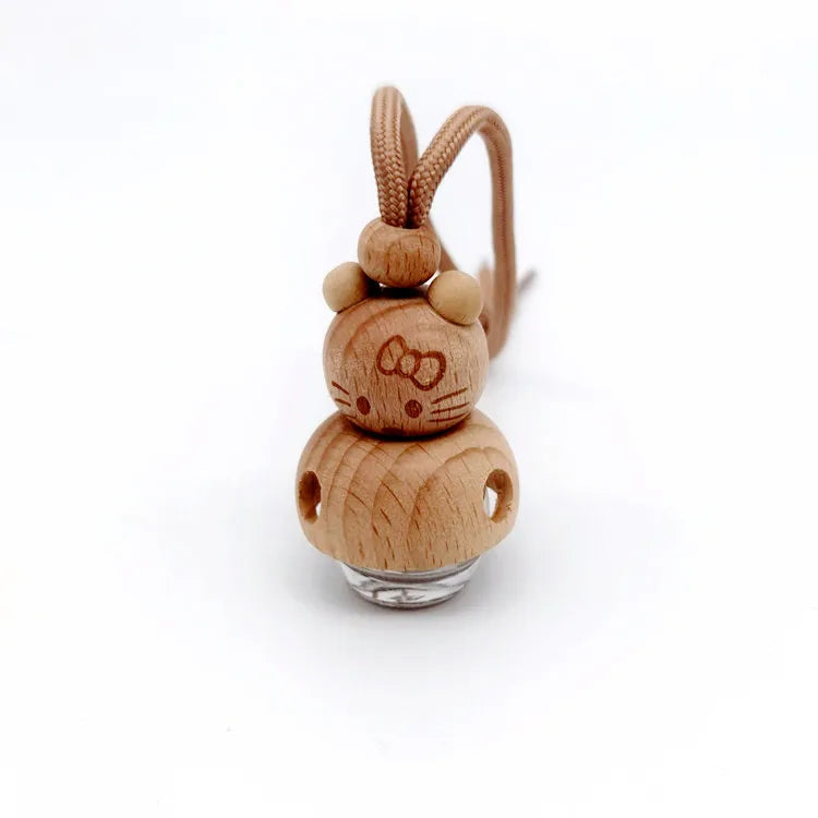 10ml Aromatherapy Fragrance Essential Oil Diffuser Hanging Perfume Pendant Auto Ornaments Decor Car Air Freshener Perfume Bottle