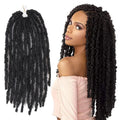 Julianna Butterfly Locs Braiding Hair 14 20 Inches High Temperature Fiber Synthetic Crochet Braid Hair
