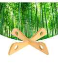 Wholesale Bamboo Wood Kitchen Holder Pan Pot Cover Lid Rack Storage Rack