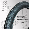 Durable Folding Bicycle Children's Bike 16x1.75 Bicycle Tires 16 Inch Bicycle Tyre