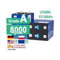 EU Stock 3.2V LFP LF280K Lifepo4 280Ah 320Ah 302Ah 340Ah 230Ah 200Ah 120Ah 100Ah 50Ah Lifepo4 Battery Cell for Energy Storage