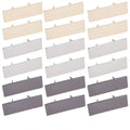 Custom Metal Badge  3-Color Alloy Rectangle Blank Name Labels for DIY Handmade Logo Labels  Metal Clothing  Labels