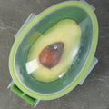 Plastic Food Storage Box Clear Food Storage Containers Avocado Saver Pod Food Crisper Storage Box Fruit Vegetable Container
