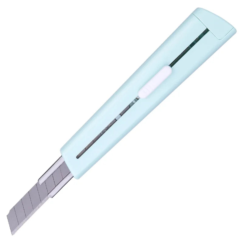 Deli 2038 Green Art Knife Mini Portable Express Knife Package Unpacking Knife Paper Cutter 288pcs Per Carton Set