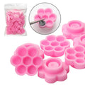 Flower Shape Glue Cup Delay Grafting Eyelash Extension Tray Wholesale Blooming Glue Cup Glue Cups Flower Shape