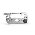 13 IN 1Custom Engraving Multi Functional Stainless Multitool Carabiner Keychain