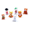 Mixed Murano Miniature Glass Animal Figurine