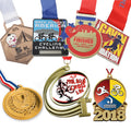 Personalized Design Karate Dance Spinning Medal Marathon 3D Blank Gold Trophy Award Gymnastics Sport Metal Custom Running Medal
