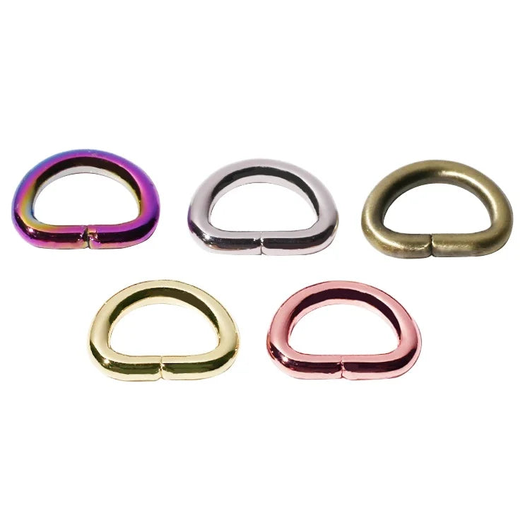 Hot Selling Strap Adjuster for Swimwear Small Dog Collar D-Buckle Hardware Quality Bag Hardware for Leather Handbags Wholesale