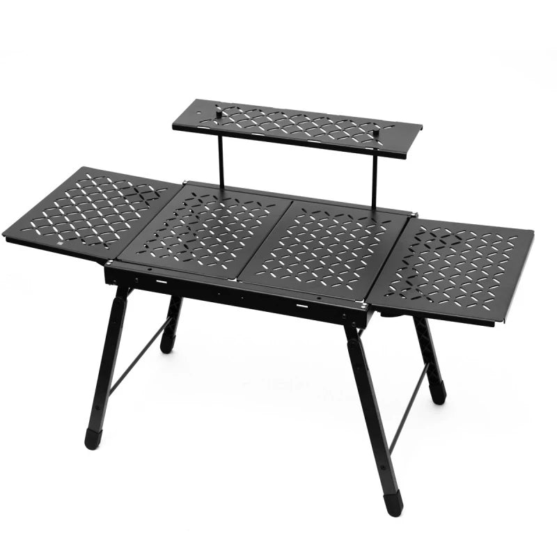 OEM Modern Panel Foldable Customized Outdoor Igt Free Lightweight Adjustable Portable Aluminum Camping Table Gym Kitchen
