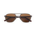 Vintage Retro Custom Logo Pure Titanium Polarized Sunglasses UV400 Optical Lenses for Men and Women