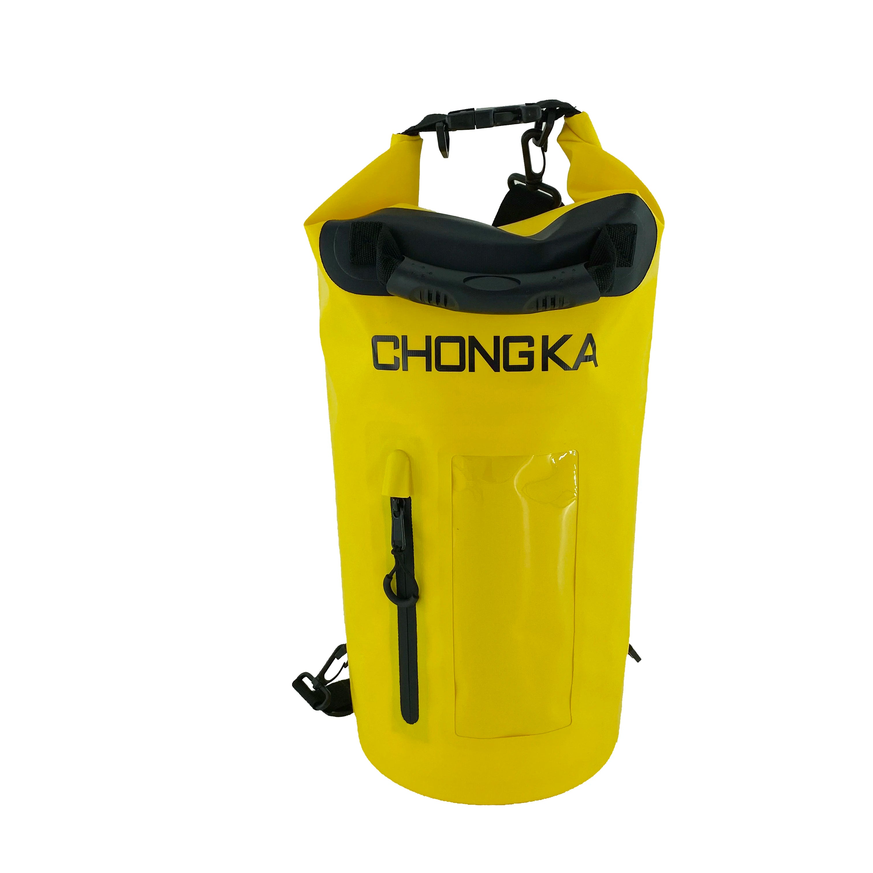 Hot Selling 500D Tarpaulin PVC Waterproof Dry Bag with Zipper and Handle