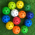 26 Holes Design Standard Size 72mm Baseball Balls for Backyard Home Practice Training