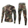 Aoyema Tactical Outdoor New Camouflage Thermal Underwear Woven Standard Adults Waist Breathable Men Underwear Boxer