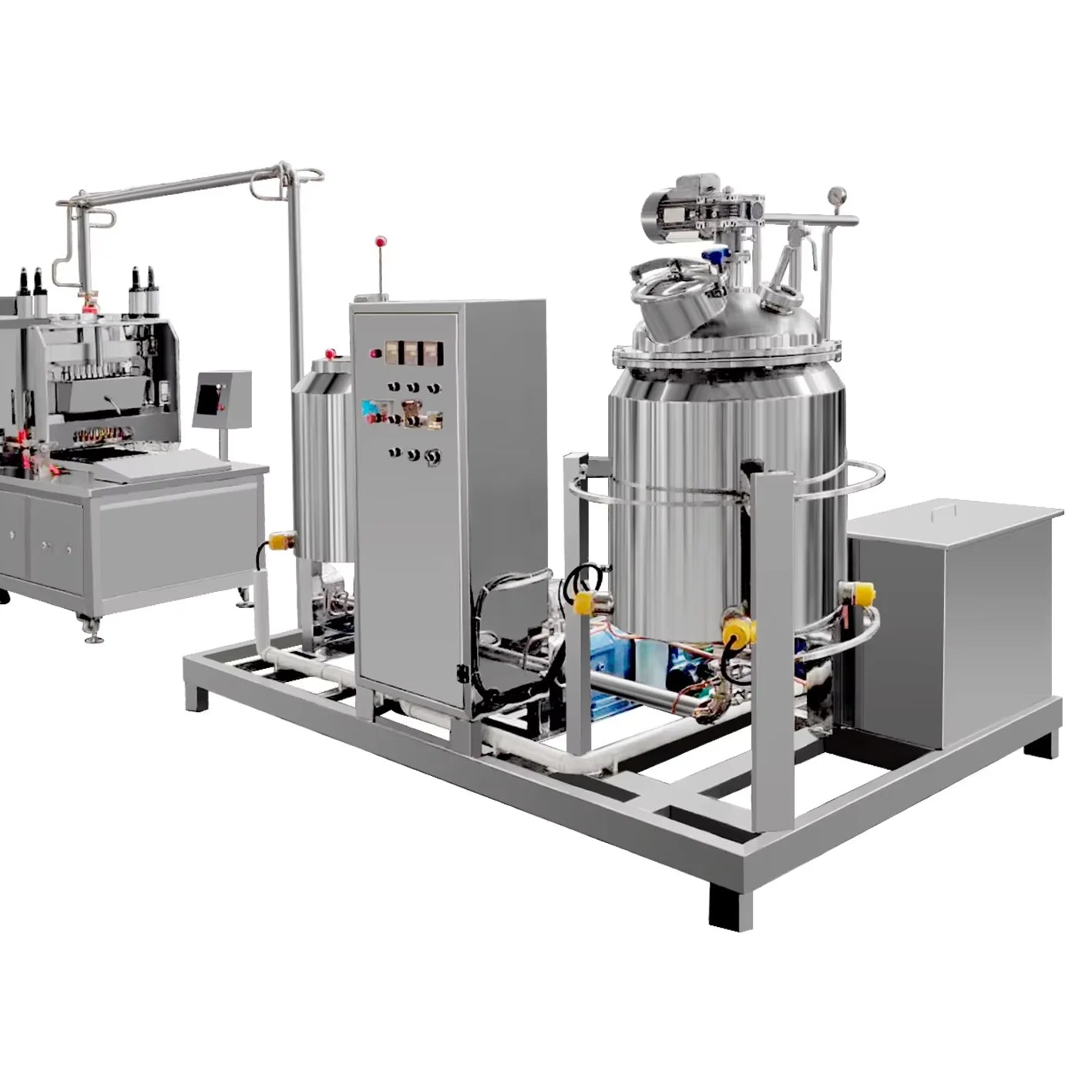 Factory Industrial Commercial High Production Fully Automatic Peanut Candy Nougat Snowflake Crisp Production Line