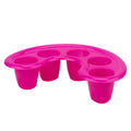 BIN Rose Thickened Five-finger Hand Soaking Bowl Nail Art Tools Supplies